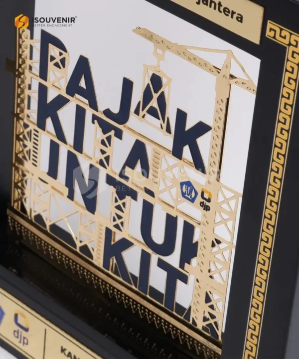 DETAIL-PF204 Frame Plaque for the Tax Service Office