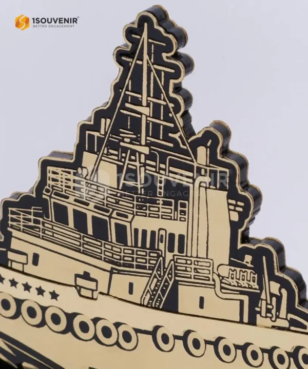 DETAIL-PF213 Framed Plaque of Ship SV Waruna