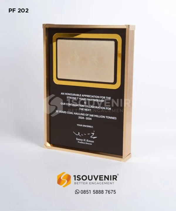 PF202 Framed Plaque for Mandiri Herindo Adiperkasa