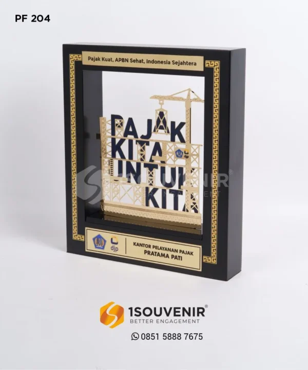 PF204 Frame Plaque for the Tax Service Office