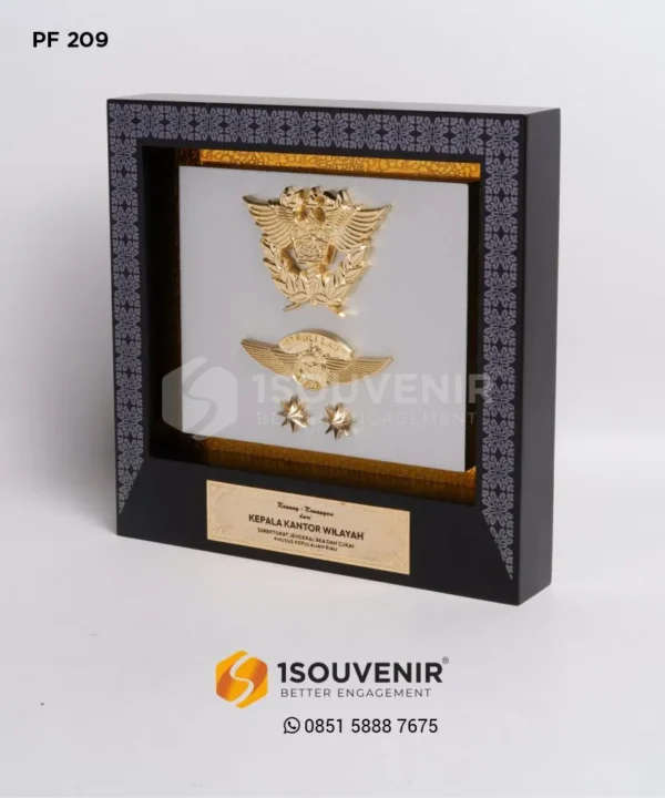 PF209 Framed Plaque of the Directorate General of Customs and Excise