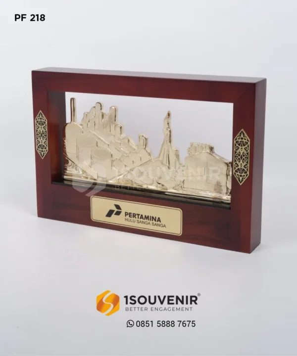 PF218 Frame Plaque of Oil Refinery Plant