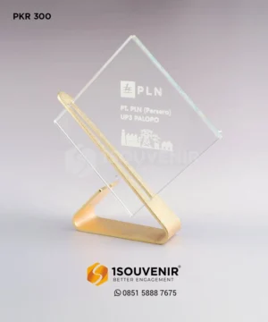 PKR300 Crystal Plaque of PLN Sulawesi Selatan