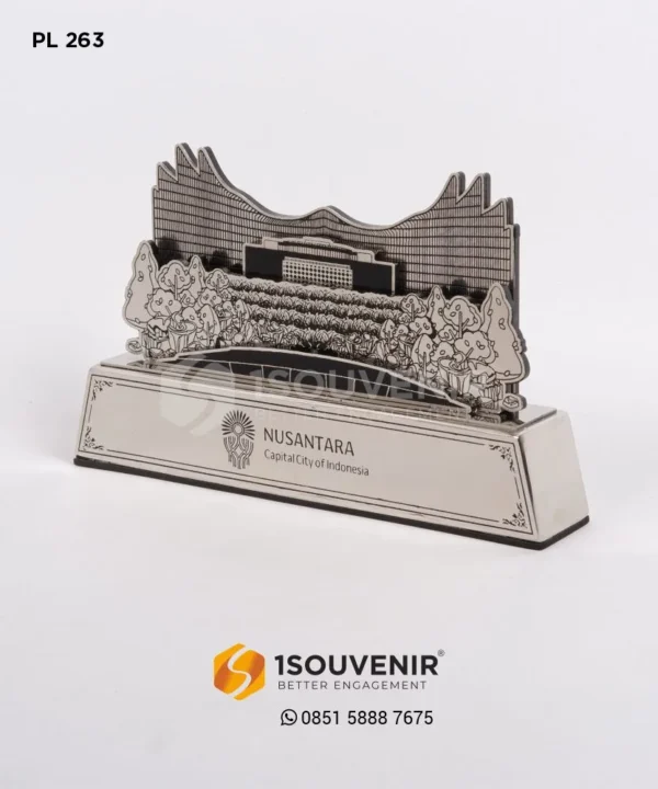 PL263 Metal Plaque of the Presidential Palace