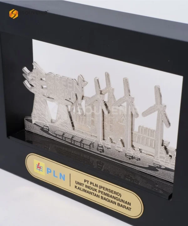 DETAIL-PF229 Frame Plaque PLN UIP Kalimantan