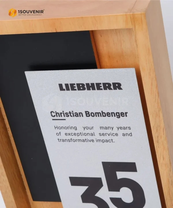 DETAIL-PF236 Frame Plaque Liebherr Indonesia