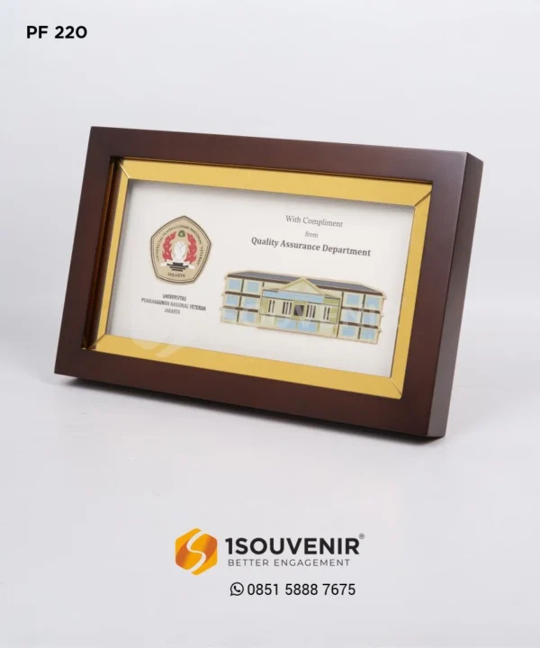 PF220 Frame Plaque Quality Assurance Department