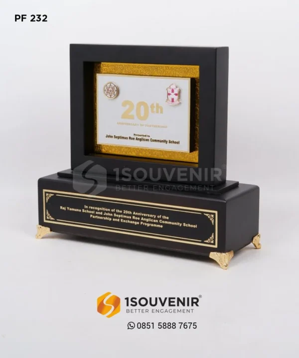 PF232 Frame Plaque Raj Ymuna School