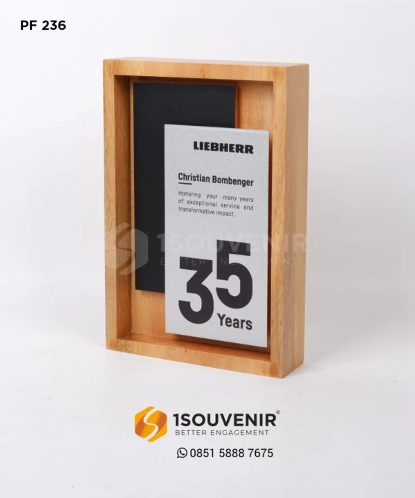 PF236 Frame Plaque Liebherr Indonesia