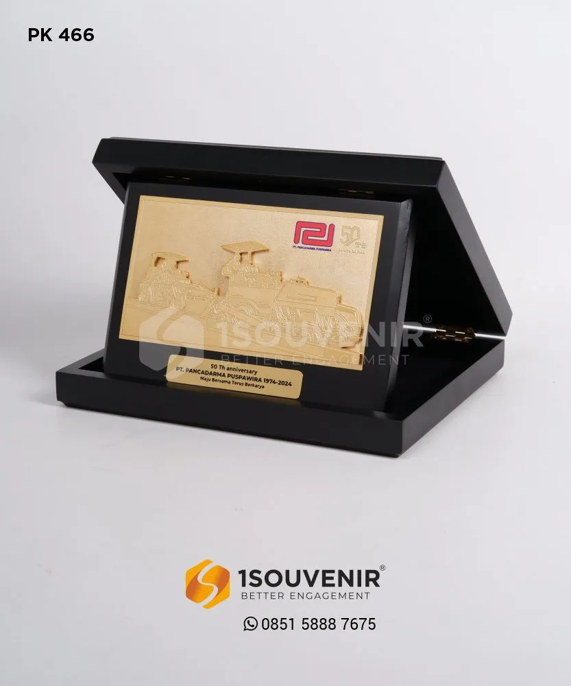 PK466 Wooden Plaque Pancadarma Puspawira