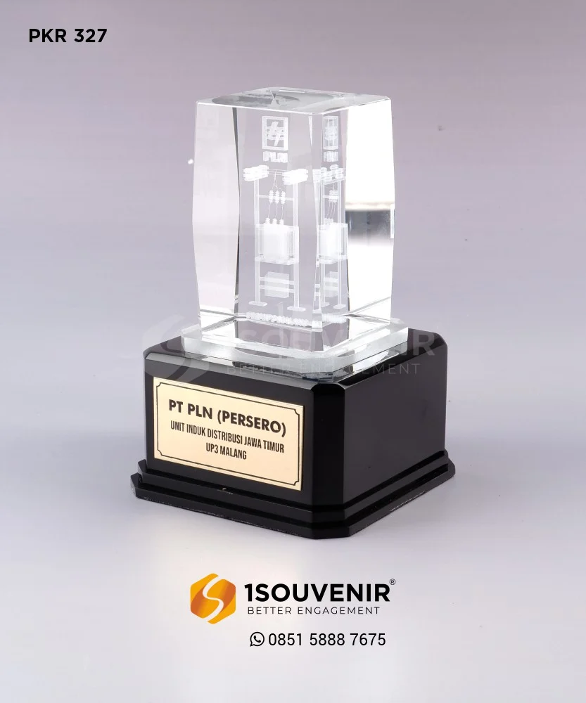 PKR327 Crystal Plaque Travo UP3 Malang