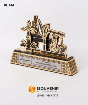 PL284 Metal Plaque Pertamina EP Cepu