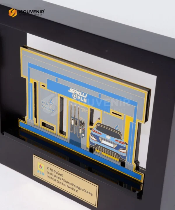 DETAIL-PF259 Frame Plaque SPKLU UP3 Cikarang