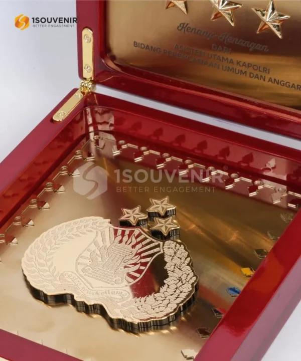 DETAIL-PK491 Wooden Plaque Planning POLRI