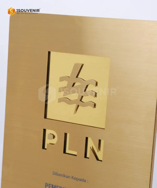 DETAIL-PL305 Metal Plaque PLN UP3 Sumut