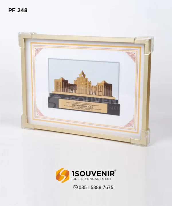 PF248 Frame Plaque Regent of Manokwari