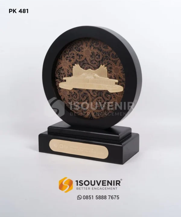 PK481 Wooden Plaque IKN Building