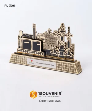 PL306 Metal Plaque Compliment SKK Migas