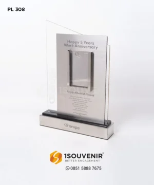 PL308 Metal Plaque Anniversary Arupa