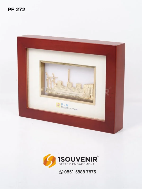 PF272 Frame Plaque PLN Nusantara Power Surabaya