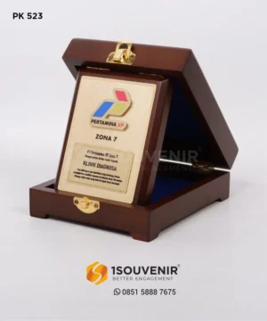PK523 Wooden Plaque Pertamina EP Cirebon