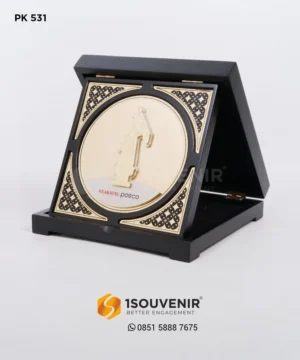 PK531 Wooden Plaque Krakatau Posco