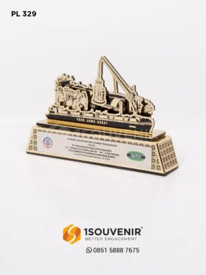 PL329 Metal Plaque Politeknik Pelayaran