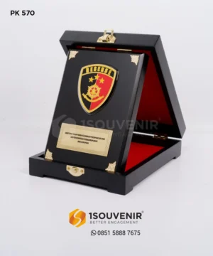 PK570 Wooden Plaque Reserse Bareskrim Polri
