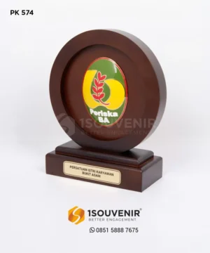 PK574 Wooden Plaque Bukit Asam