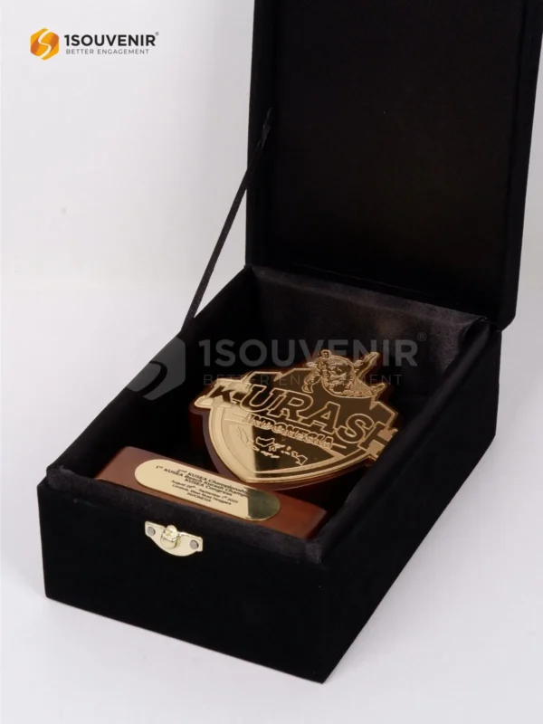 DETAIL2-PK600 Wooden Plaque Kurash Indonesia