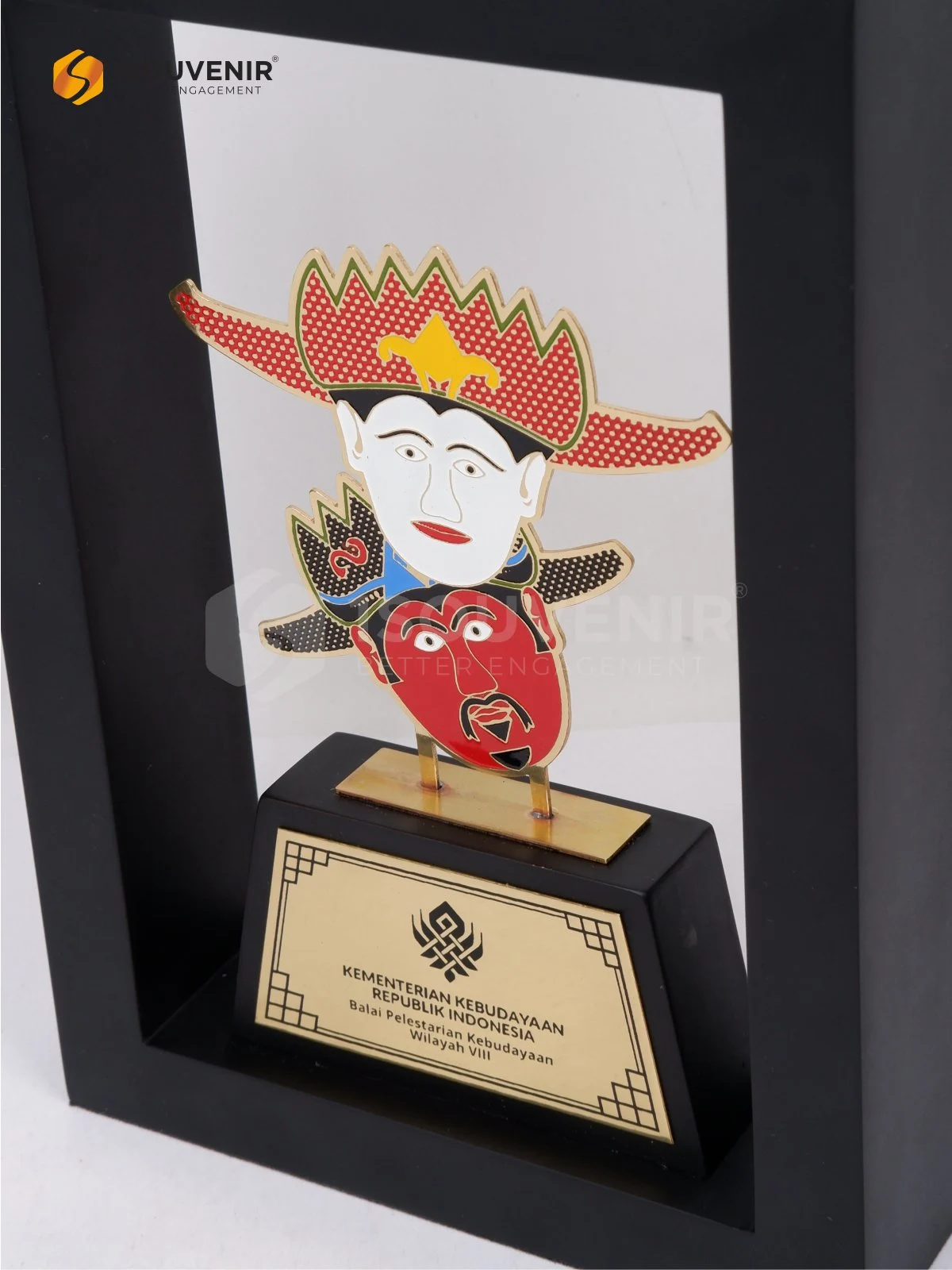 DETAIL-PF280 Frame Plaque Ministry of Culture