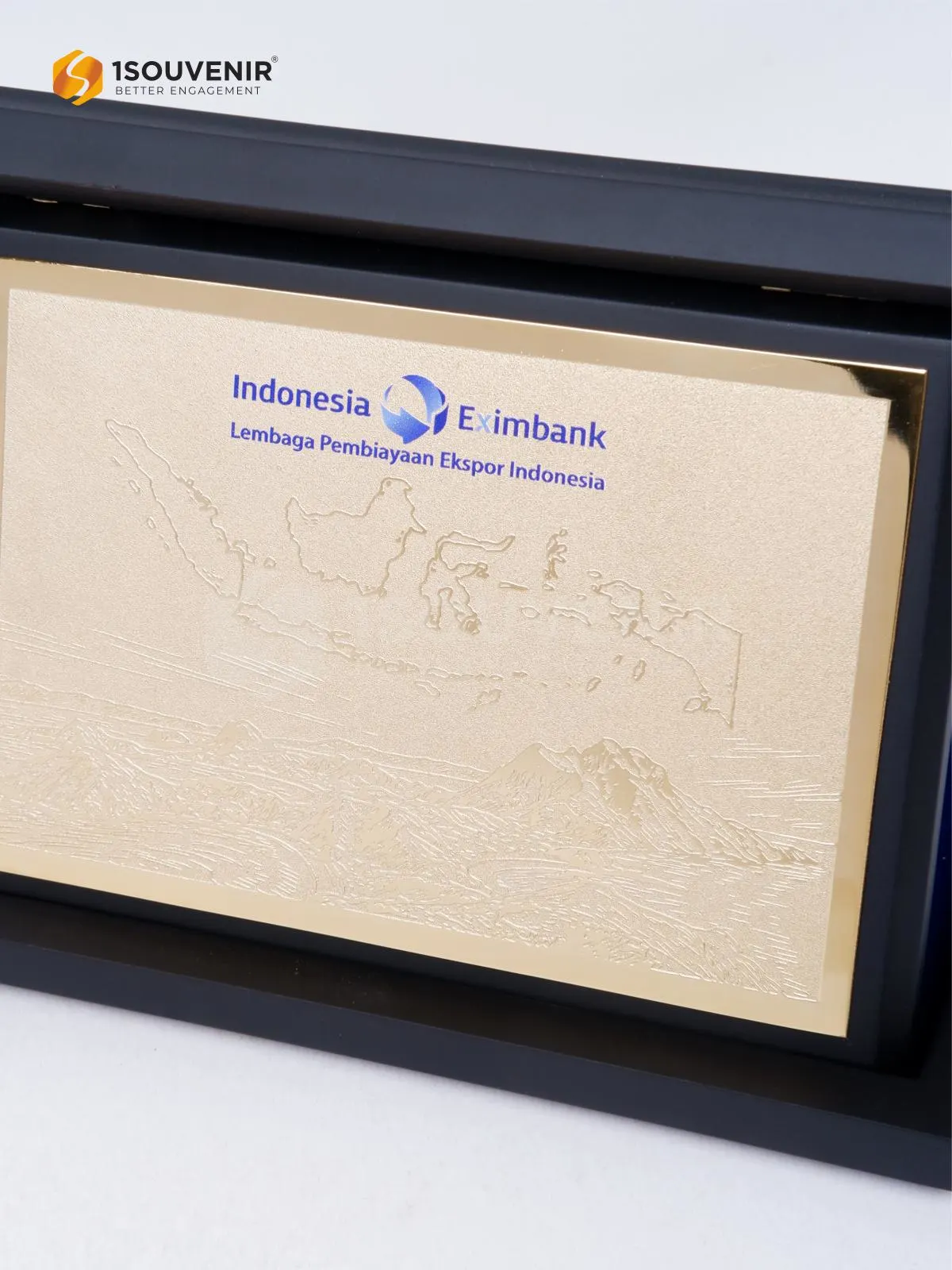 DETAIL-PK610 Wooden Plaque Indonesia Eximbank