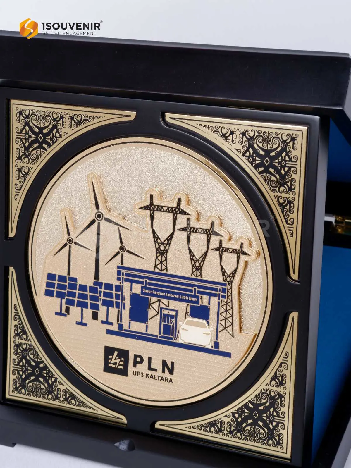 DETAIL-PK612 Wooden Plaque PLN UP3 Kaltara