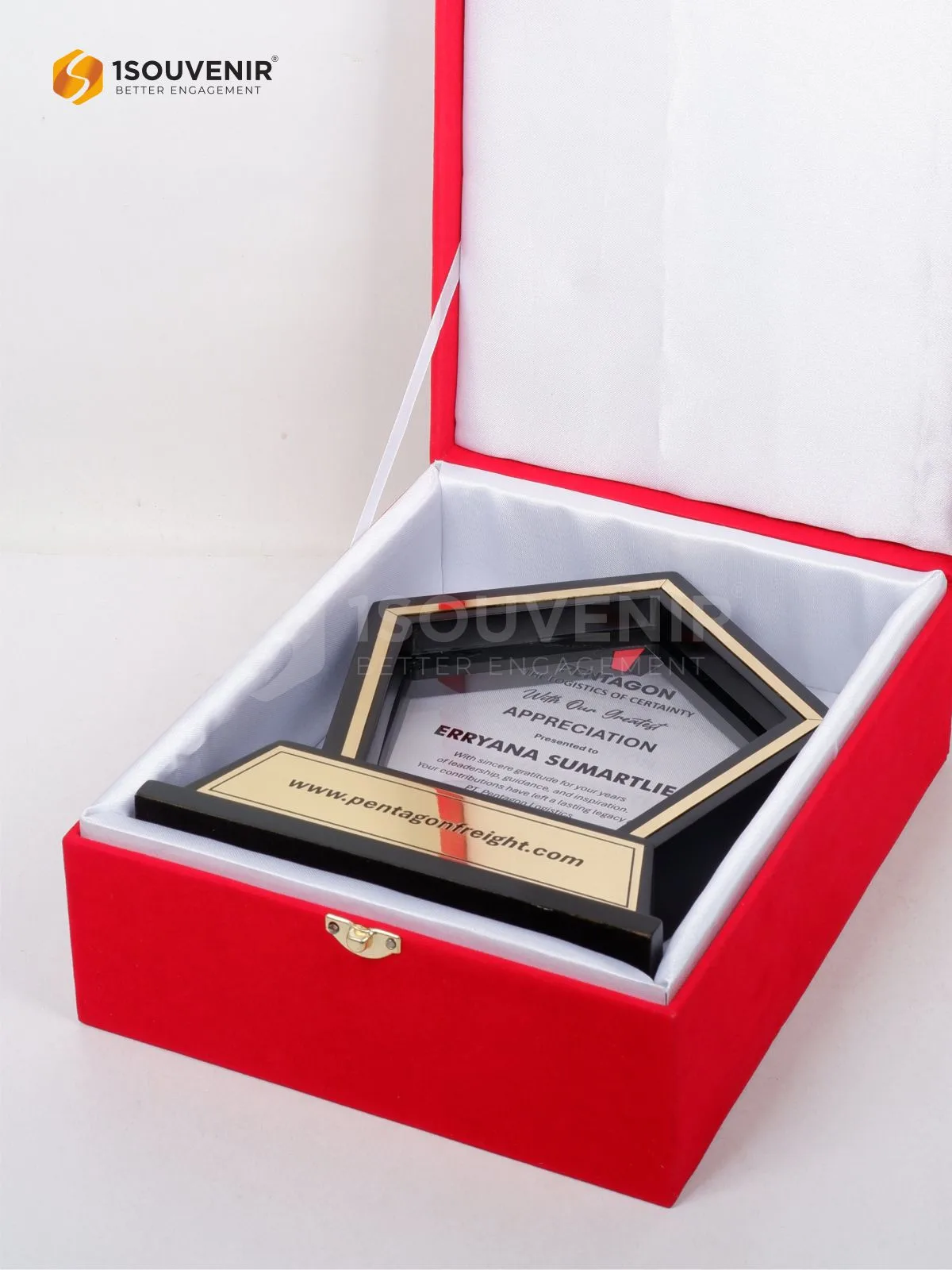 DETAIL2-PF283 Frame Plaque Pentagon