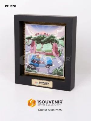 PF278 Frame Plaque Jasamarga Surbaya Mojokerto