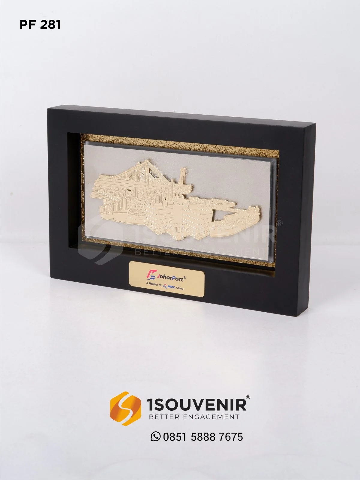 PF281 Frame Plaque Johor Port