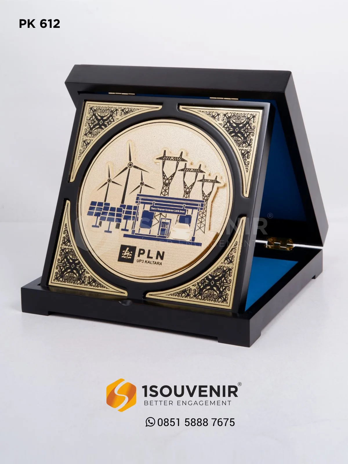 PK612 Wooden Plaque PLN UP3 Kaltara