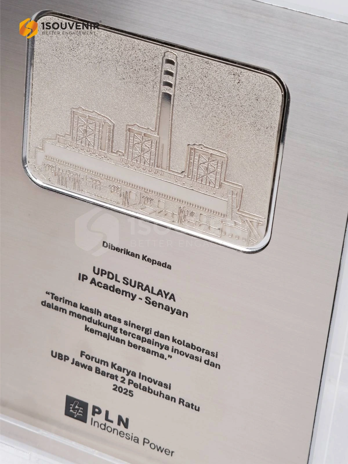 DETAIL-PL346 Metal Plaque Forum Karya Inovasi