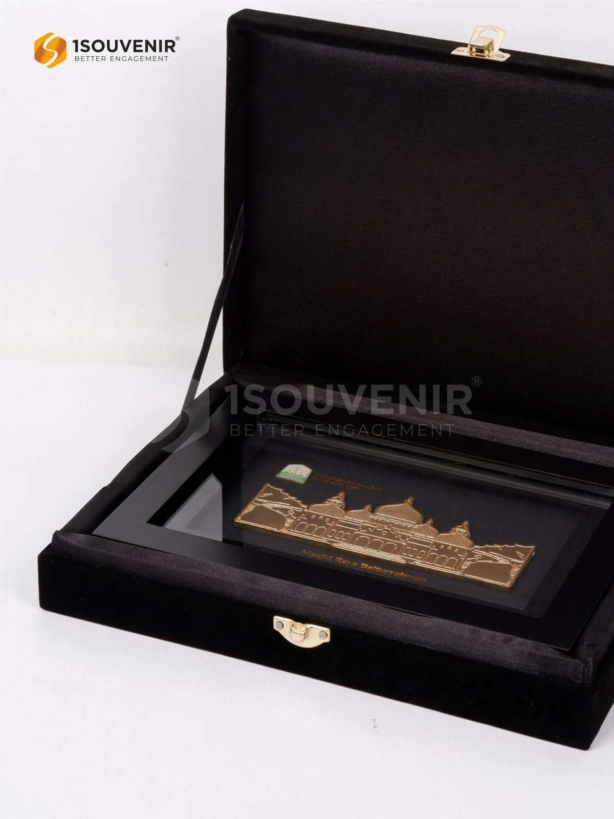 DETAIL2-PF292 Frame Plaque Baiturrahman Grand Mosque