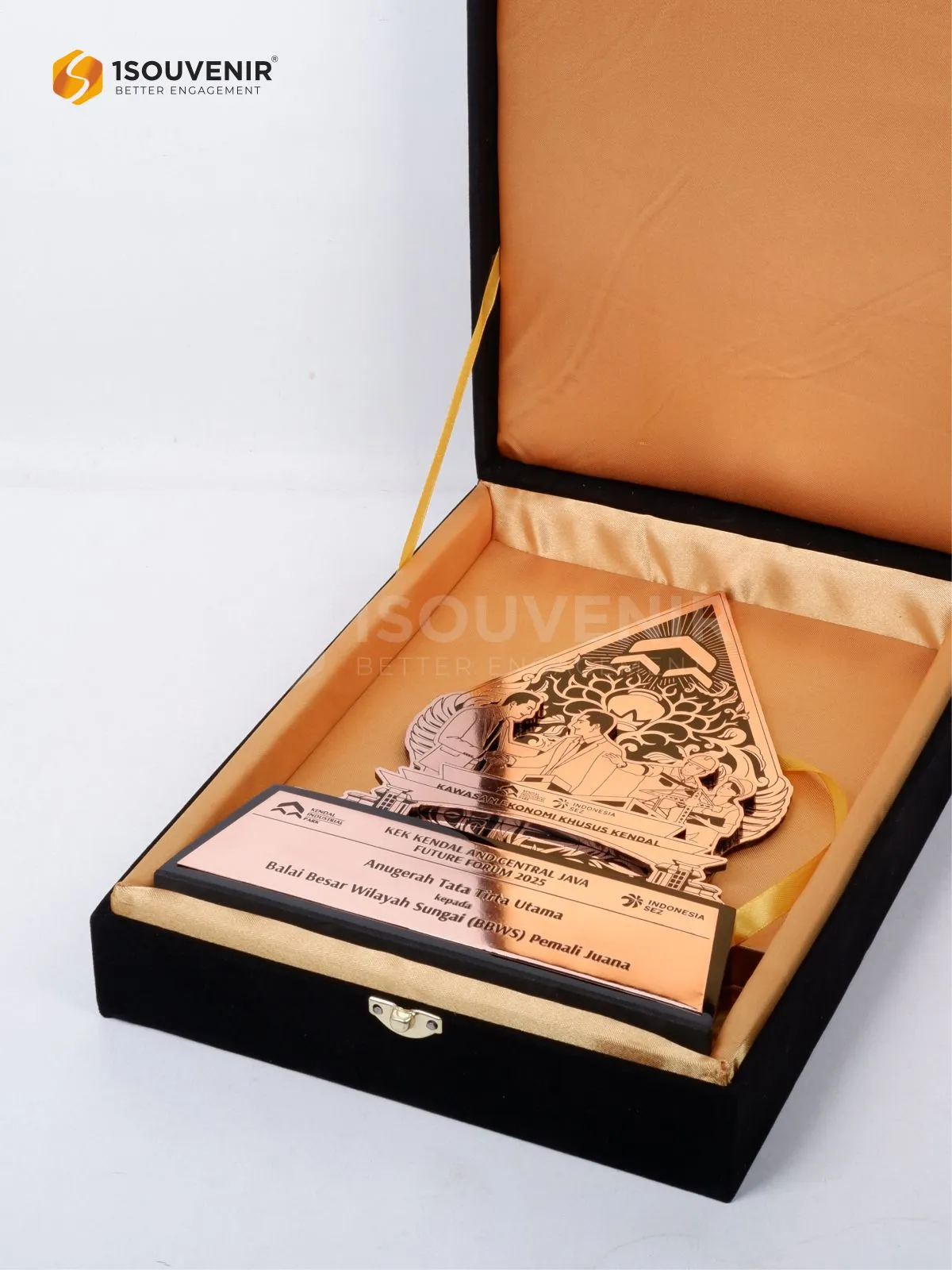 DETAIL2-PL345 Metal Plaque Anugerah Tata Tirta