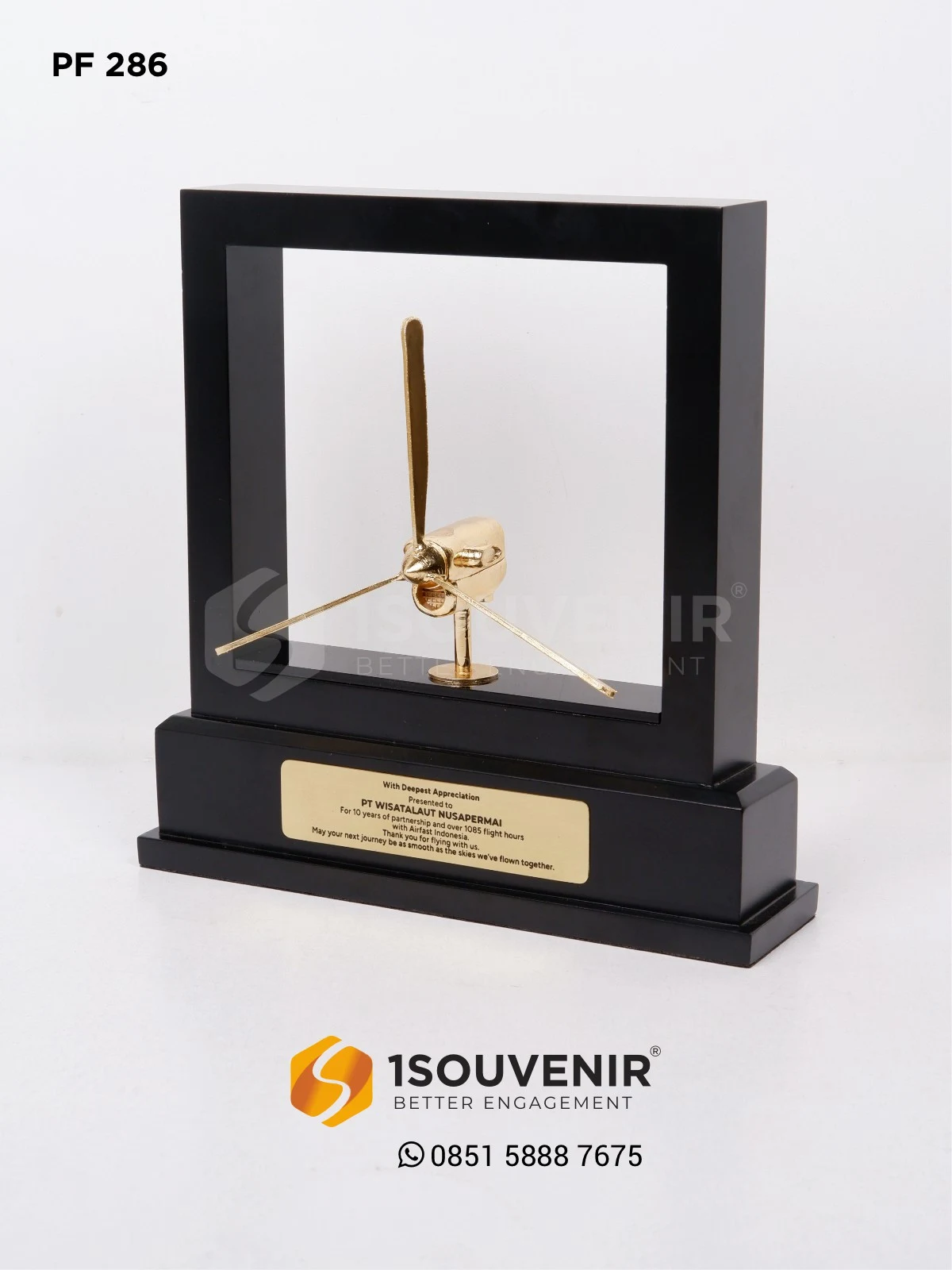 PF286 Frame Plaque Airfast Indonesia