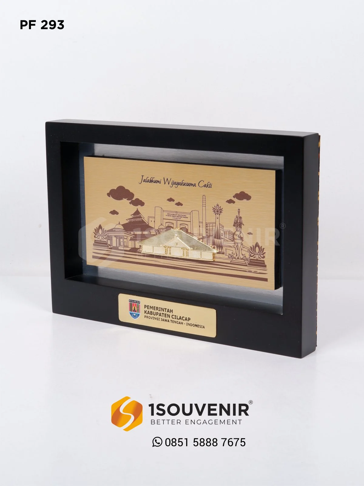 PF293 Frame Plaque Cilacap District Goverment