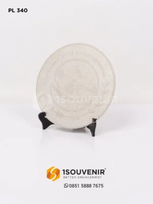 PL340 Metal Plaque Integritas Justitia