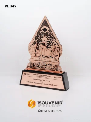 PL345 Metal Plaque Anugerah Tata Tirta