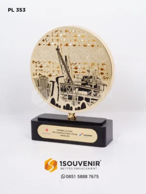 PL353 Metal Plaque PHE NSO