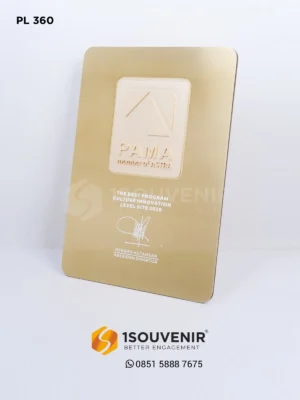 PL360 Metal Plaque Best Program Culture