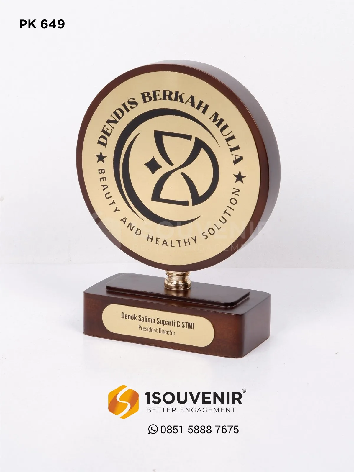 PK649 Wooden Plaque Dendis Berkah Mulia