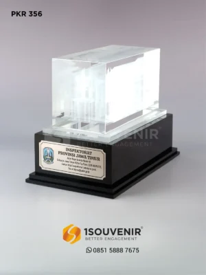 PKR356 Crystal Plaque Inspektorat Provinsi Jatim